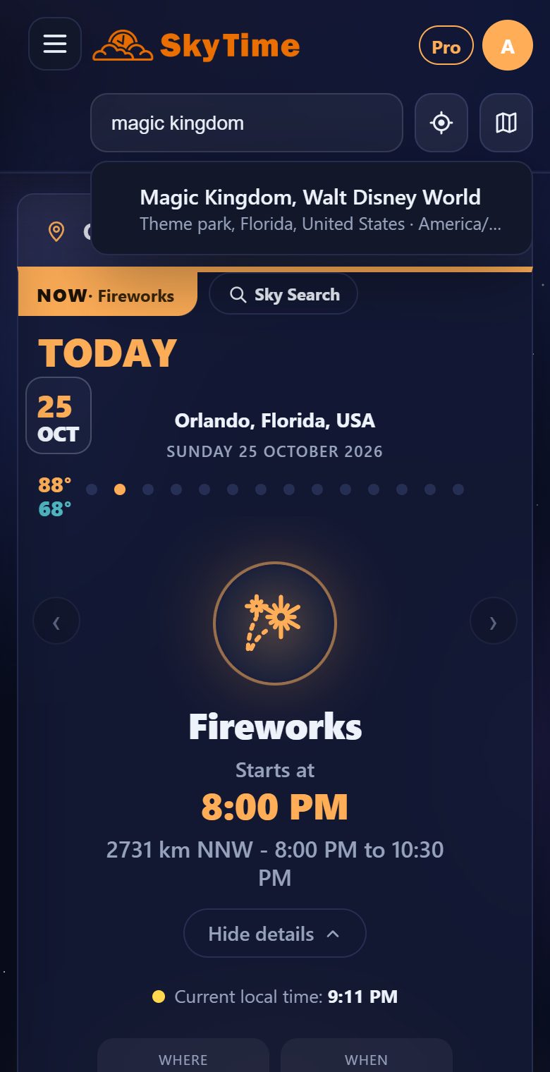 Search anywhere